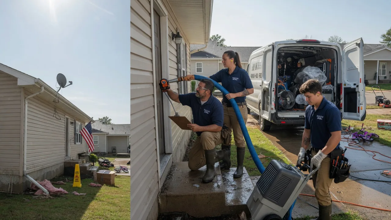 Ceiling Water Damage Restoration in Montezuma, OH near me